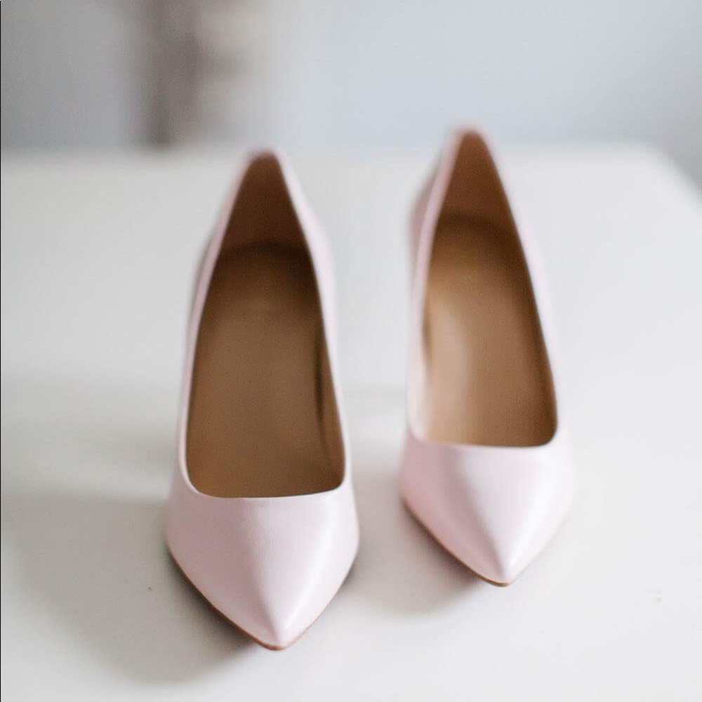 Michael Kors blush pink heels